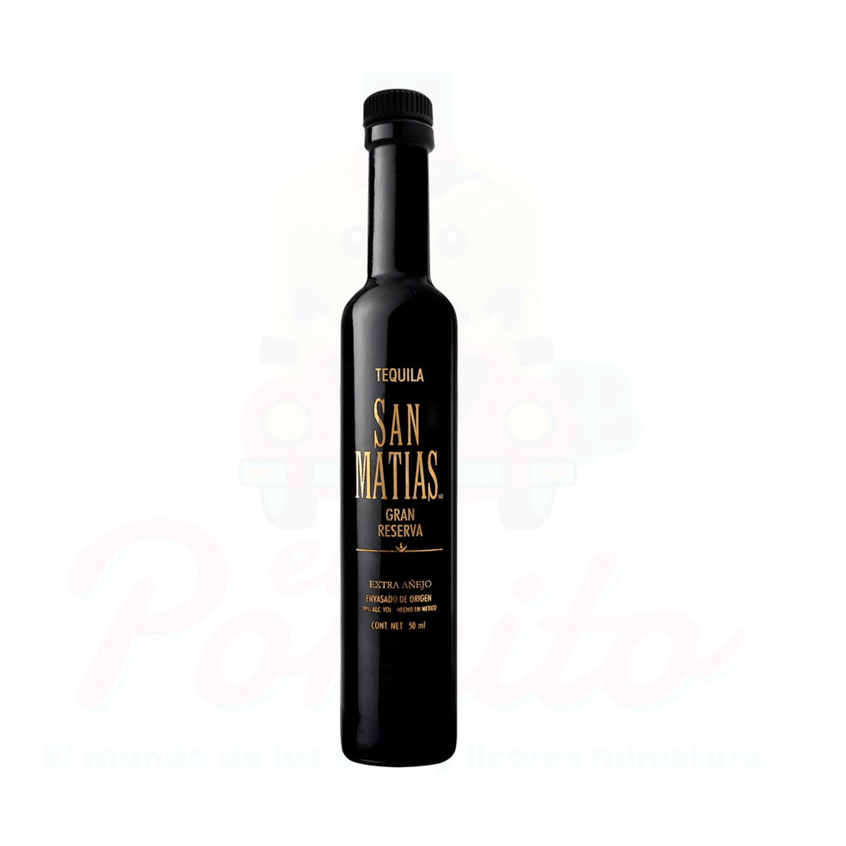 Mini Tequila San Matias Extra Añejo 50 ml.
